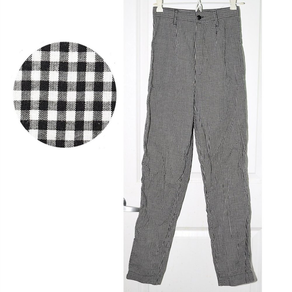 Unworn Esprit Collection Vtg Ultra HR Gingham Pant